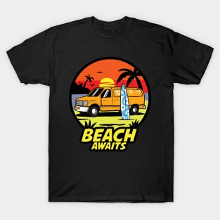 Beach Awaits T-Shirt